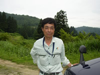 Mr. Takashi Kobayashi, The fourth owner of Genjiro Koi Farm