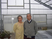 Founder of Takahashi Koi Farm: Mr. and Mrs. Takahashi