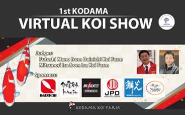 Announcing 1st Kodama Virtual Koi Show 2020!