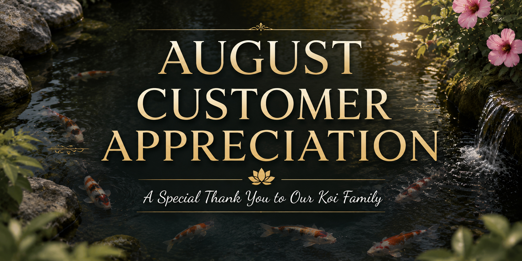 August Appreciation Month Banner